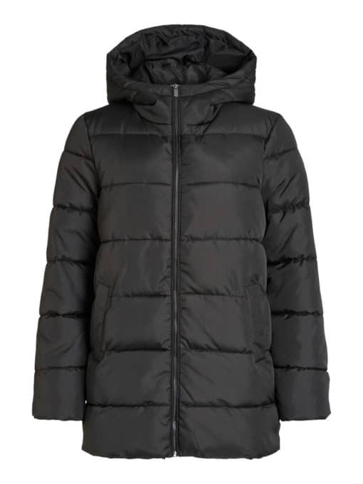 Vila Tate Puffer Jacket Black