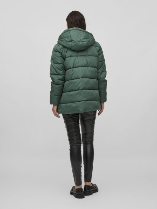 Vila Tate Puffer Jacket Pineneedle