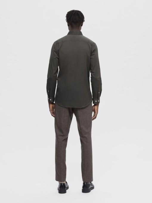 Selected Homme Ethan Classic Shirt Forest Night