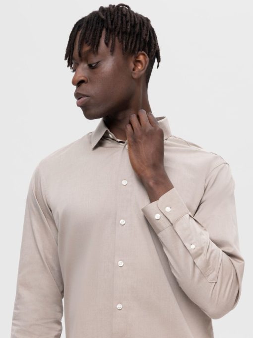Selected Homme Ethan Classic Shirt Pure Cashmere