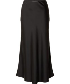 Selected Femme Lena Midi Skirt Black