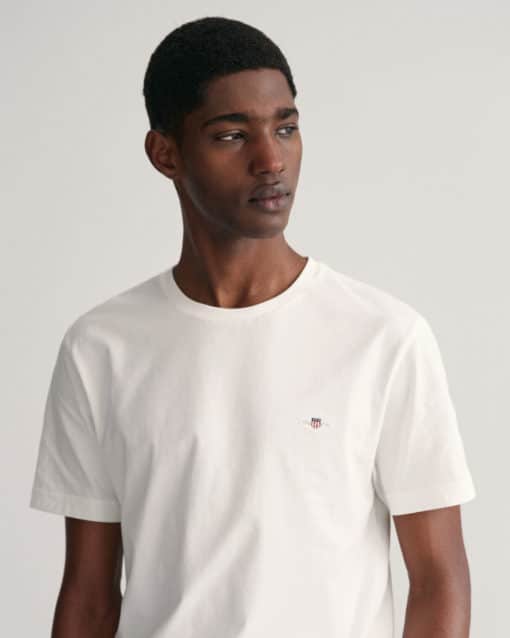 Gant Shield SS T-shirt White