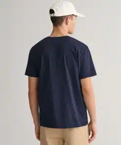 Gant Shield SS T-shirt Evening Blue