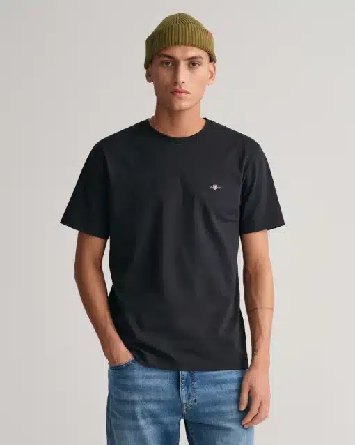 Gant Shield SS T-shirt Black