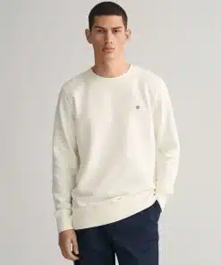 Gant Shield C-Neck Eggshell