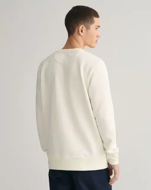 Gant Shield C-Neck Eggshell