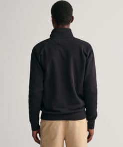 Gant Shield Full Zip Sweatshirt Black