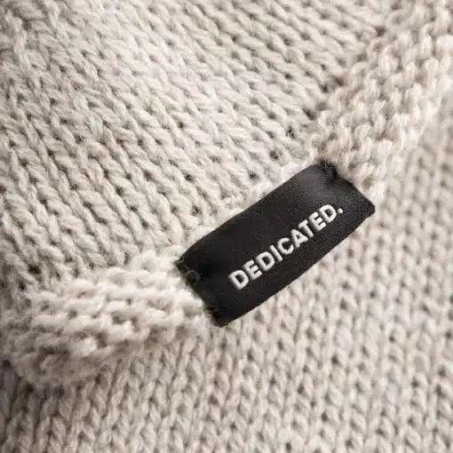 Dedicated Mittens Handen Wool Pearl White