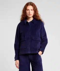Dedicated Shirt Lima Corduroy Navy