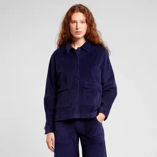 Dedicated Shirt Lima Corduroy Navy