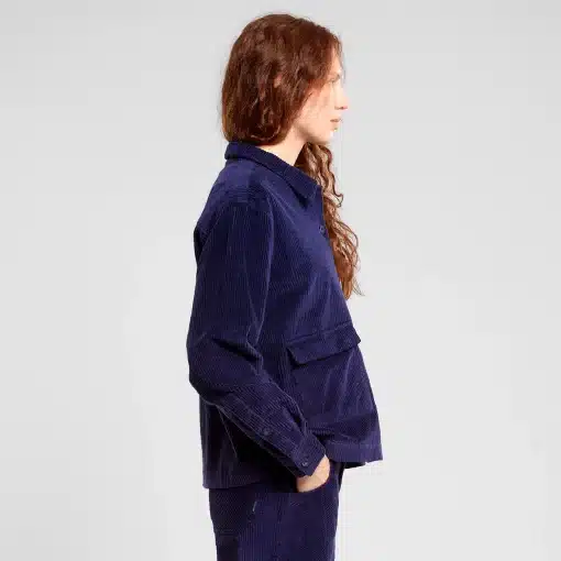 Dedicated Shirt Lima Corduroy Navy