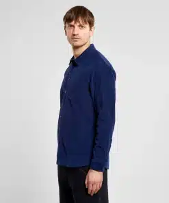Dedicated Shirt Varberg Corduroy Navy