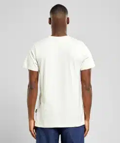 Dedicated T-shirt Stockholm No Hands Oat White