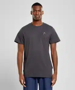 Dedicted T-shirt Stockholm Side Bike Emb Charcoal