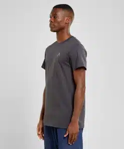 Dedicted T-shirt Stockholm Side Bike Emb Charcoal