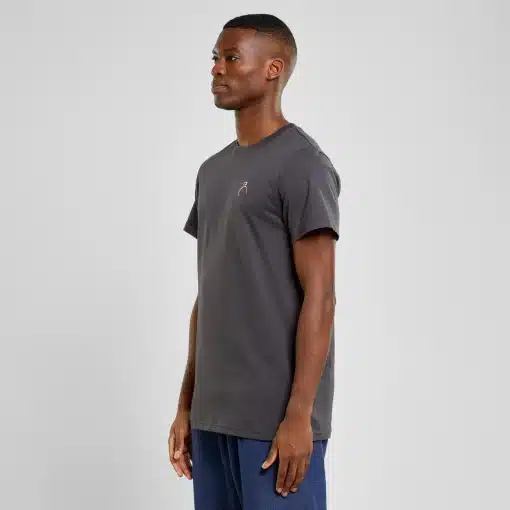 Dedicted T-shirt Stockholm Side Bike Emb Charcoal