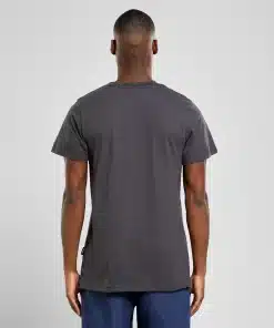 Dedicted T-shirt Stockholm Side Bike Emb Charcoal