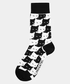 Dedicated Socks Sigtuna Pepita Cats 3-Pack