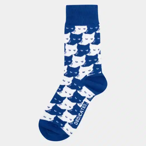 Dedicated Socks Sigtuna Pepita Cats 3-Pack