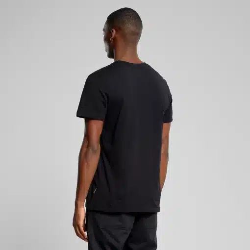 Dedicated T-shirt Stockholm Hot Coffee Emb Black