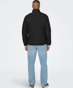 Only & Sons Bron Quilted Jacket Black