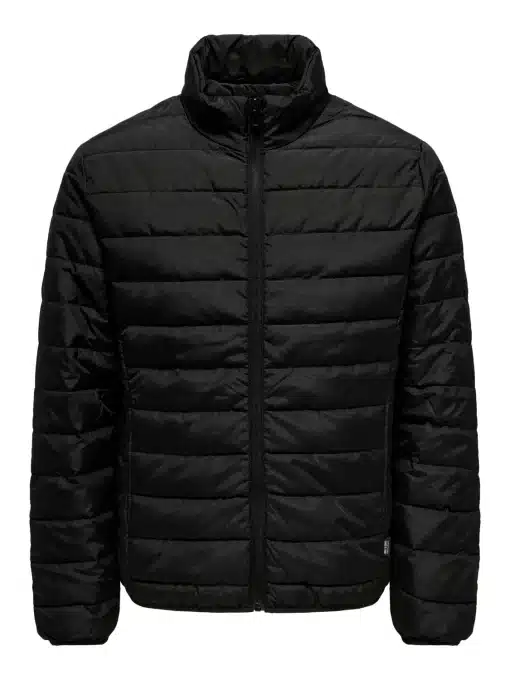 Only & Sons Bron Quilted Jacket Black