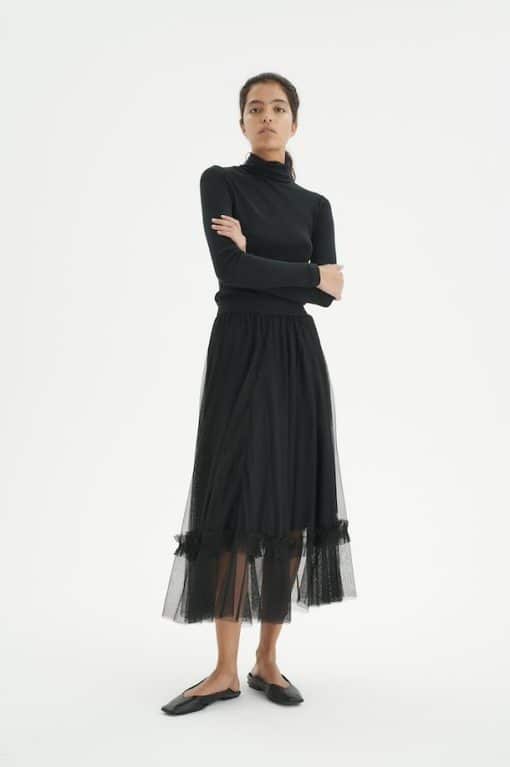 In Wear Fang Rollneck Black