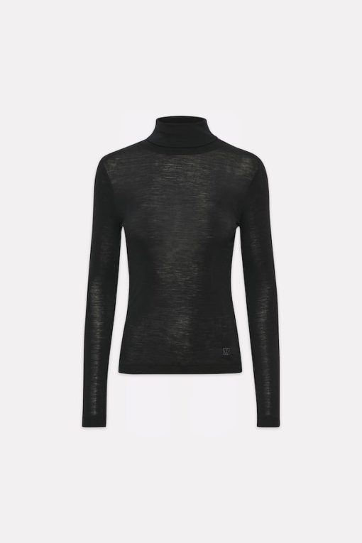 In Wear Fang Rollneck Black