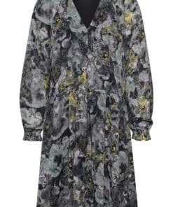 In Wear Nisira DressM Green Marble Flower