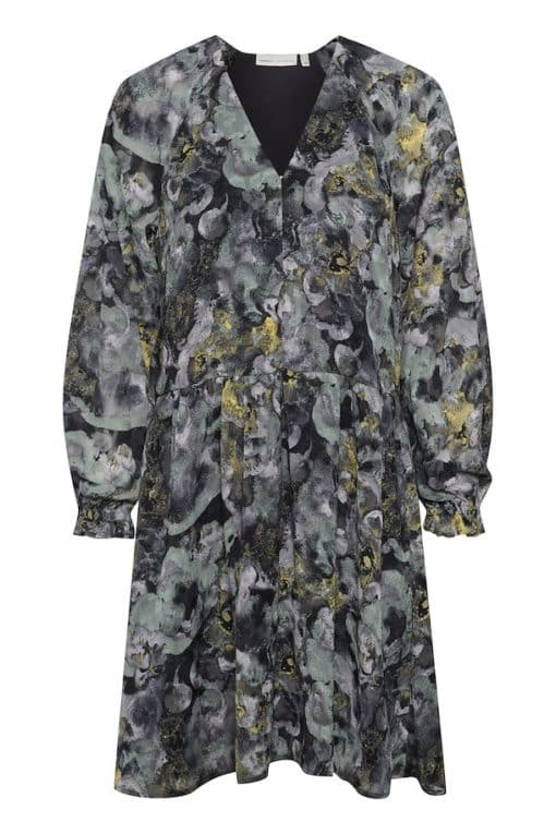 In Wear Nisira DressM Green Marble Flower