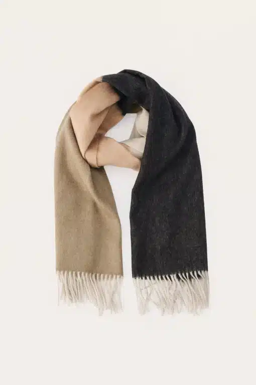 Part Two Kecita Scarf Neutral Colorblock