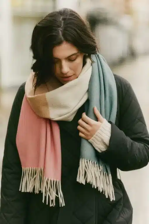 Part Two Kecita Scarf Multi Colorblock