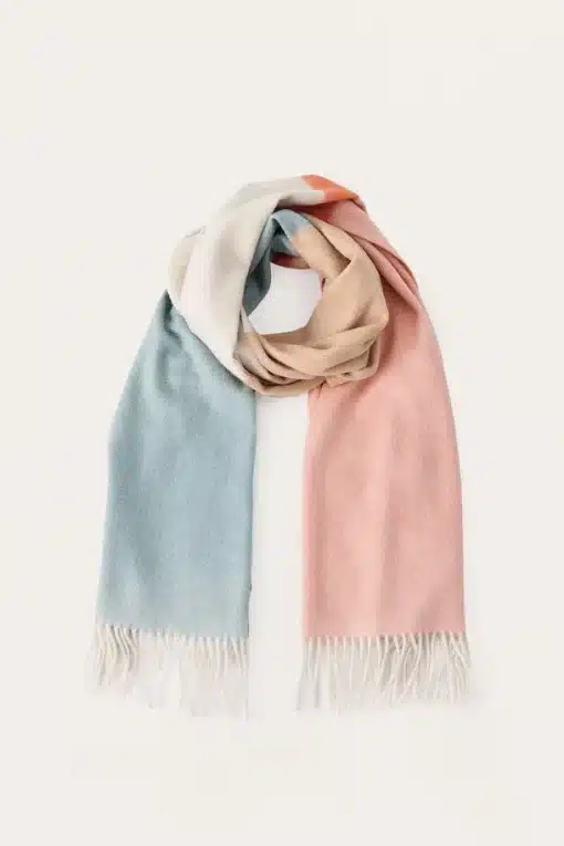 Part Two Kecita Scarf Multi Colorblock