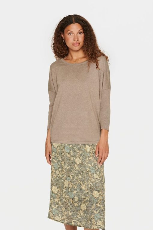 Saint Tropez Milasz Pullover Atmos Melange