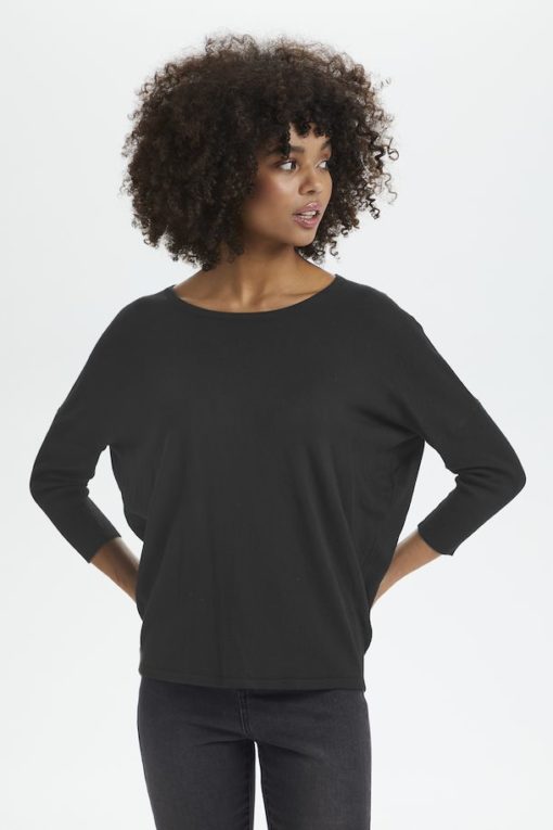 Saint Tropez Milasz Pullover Black