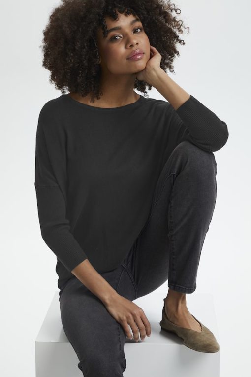 Saint Tropez Milasz Pullover Black