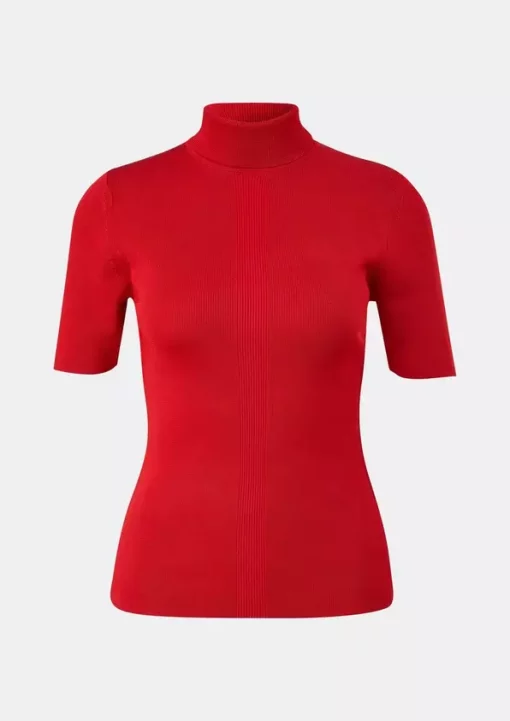 Comma, Knitted Pullover Poppy Red