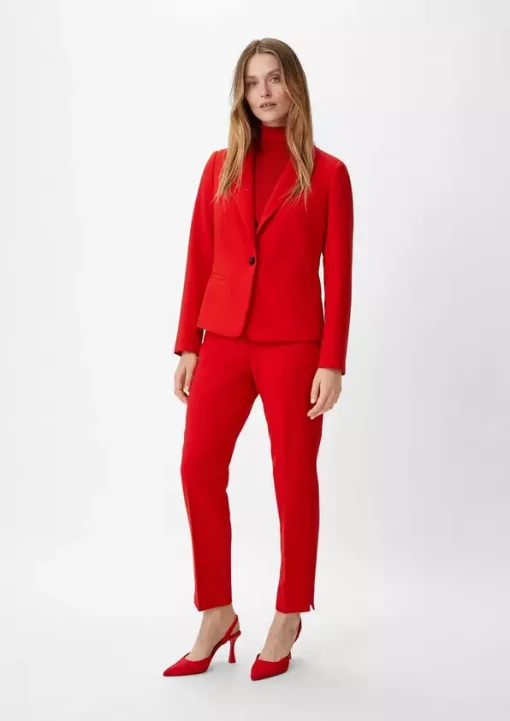 Comma, Trousers Poppy Red
