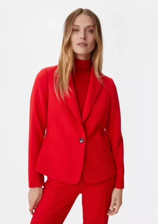 Comma Blazer Red Chili