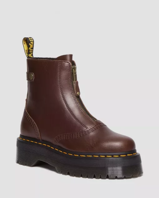 Dr. Martens Jetta Pull Up Dark Brown Sendal