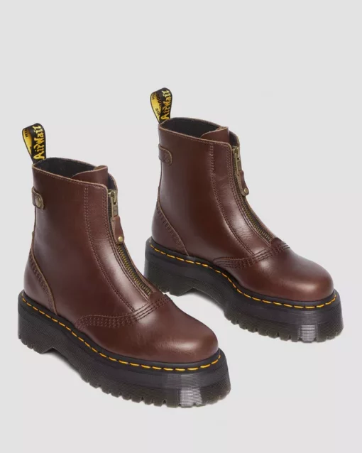 Dr. Martens Jetta Pull Up Dark Brown Sendal