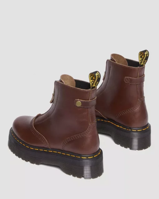 Dr. Martens Jetta Pull Up Dark Brown Sendal