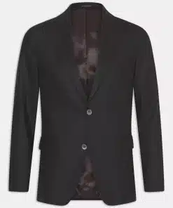 Oscar Jacobson Fogerty Blazer Dark Brown