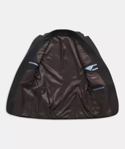 Oscar Jacobson Fogerty Blazer Dark Brown