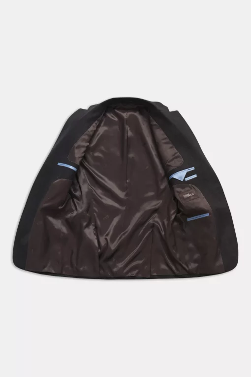 Oscar Jacobson Fogerty Blazer Dark Brown