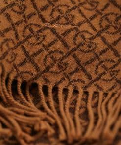 Gant Woman G Pattern Scarf Burnt Sugar