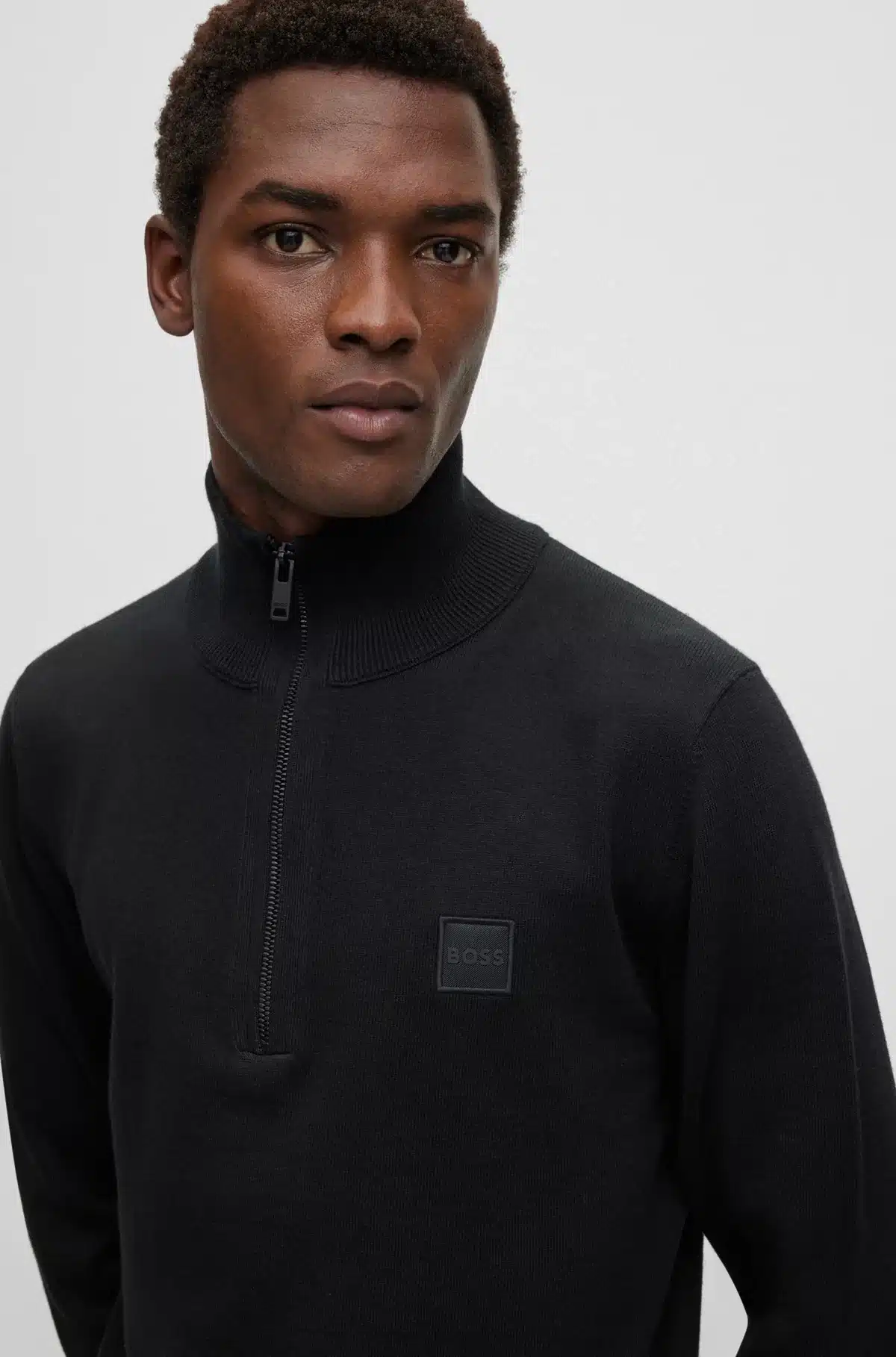 Buy Boss Kanobix Sweater Black - Scandinavian Fashion Store