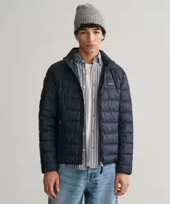 Gant Light Down Jacket Evening Blue