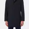 Oscar Jacobson Johnsson Coat Dark Blue