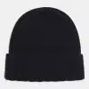 Oscar Jacobson Knitted Cashmere Hat Dark Blue